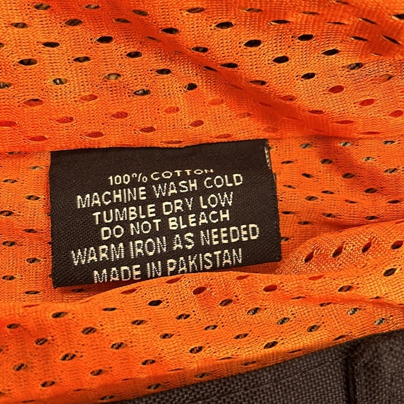 Denim motorcycle vest with gun pocket - Picture 4 of 7